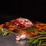 Acacia Wood Cutting Board Mold Proof Cutting Board Household Fruit Cutting Board – close-up detail