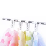 1Pcs 25x25cm Love Heart Cotton Children Kids Bathroom Small Square Face Towel Water Absorbent Soft Cloth - Image 5