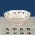 Melamine Noodle Bowl Household Plastic Tableware Restaurant Commercial Ramen Salad Bowl Thickened Not Easily Broken Soup