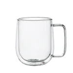 250/350/450ml Double Wall Glass Coffee Cup High Borosilicate Glass Mug Heat Resistant Coffee Milk Juice Water Cups with