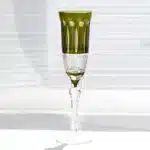 Crystal Flute Champagne Glasses Multicolor Wine Glass Cup Handmade Hand Carved Edo Kiriko Wedding Gift With Gift Box 1PC