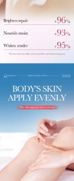 Body Whitening Cream Dark Skin Armpit Lightening Intimate Areas Underarm Bleaching Private Parts Whiten Cream Body Lotion