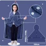 Baby Bath Towels Absorbent Soft Baby Shower Towel Large Blankets Children Bathrobe Boys Girls Bath Robe Kids Hooded Poncho