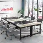 Tribesigns Modern Computer Desk Large Office Desk Computer Table Study Writing Desk Workstation for Home Office – in a cozy