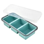 2/3/4 Grid Silicone Lunchbox Wheat Straw Compartmentalized Picnic Storage Boxs Durable Dinnerware Lunch Box