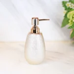 Rose gold ceramic wash bathroom Accessories set hotel bathroom wash Soap set dish lotion bottle mouth wash cup Toothbrush