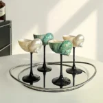 Handmade Natural Conch Wine Glass Modern Creative Niche Christmas Gift Gift Decoration Ornaments Household Shell Candlestick