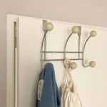 Portable Door Hook Hanging Coat Rack Without Drilling Multifunctional Bedroom Storages Hanger Kitchen Organizer Home