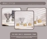 Elegant luxury crystal stemware diamond glass wine goblets on a table setting