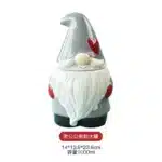 Nordic Santa Claus Ceramic Dishes and Tableware Relief Rice Salad Bowl Western Style Flat Plate Cup Teapot – top view