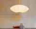 Modern Silk LED Pendant Lamp Denmark Designer Hanging Light for Living Room Hotel Restaurant Factory Direct High-End Home