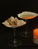 Handmade Natural Conch Wine Glass Modern Creative Niche Christmas Gift Gift Decoration Ornaments Household Shell Candlestick
