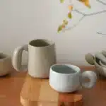 300/600ml Japanese Stoneware Retro Coffee Mug Breakfast Milk Oatmeal Cups Office Couple Water Mug Design Style Mug Birthday