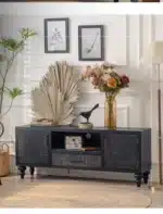 Open Buffet Solid Wood Sideboards Living Room Dresser Closets Luxury Display Cabinet Entrance Credenza Dining Room Furniture