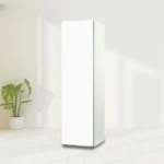Goldoma smart electric clothes dryer with stainless steel finish and app control, drying clothes efficiently