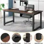 Tribesigns Modern Computer Desk Large Office Desk Computer Table Study Writing Desk Workstation for Home Office – styled in
