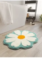 Creative Cute Bath Mat Shell/flower/Halloween Pumpkin/frog Shape Bathroom Decorative Area Rugs Water Absorbent Anti-slip Mats - Image 22