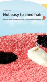 Funny Fruit Bath Mat - Non-Slip Microfiber Rug for Bathroom, Super Absorbent & Quick Dry, Cute Cartoon Shape, Soft Flocked - Image 29