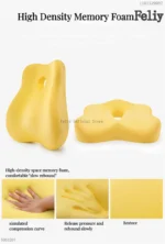 Memory Foam Office Chair Cushion Car Seat Support Pads Buttocks Pillow Massage Hips Orthopedic Pillow Coccyx Pain Relief