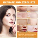 Scoop of orange gel moisturizer on a spatula, highlighting thick, creamy texture.