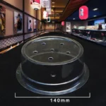 50pcs Plastic Lid For Sushi Dish Buffet Conveyor Belt Reusable Transparent Cake Plate Food Cover Restaurant Accessories - Image 5
