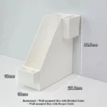 Desktop Book Storage Box Stationery Organizer Desk Storage Rack Bookshelf Pen Holder Organiser Cute Book Stand Bookcase File