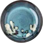 Chinese-style ceramic deep plate household salad plate disc personality plate creative old-fashioned hand-painted tableware