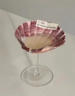 Handmade Natural Conch Wine Glass Modern Creative Niche Christmas Gift Gift Decoration Ornaments Household Shell Candlestick