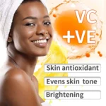 AILKE Vitamin C Whitening Set for Women, Reduce Dark Spots, Hyperpigmentation, Skin Moisturizer, With Collagen, Vitamin E
