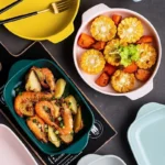 Bread Pan for Baking Tools and Accessories Oven Tray Kitchen Utensil Porcelain Dishes Cooking Utensils Bakeware Ceramic Pans Bar - Image 5