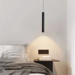 Modern Nordic Led Pendant Lamp Double head Pendant Light Dining Room 2m Hanging Lamp Pipe Decora Cylinder Pipe Line