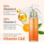 AILKE Vitamin C Whitening Set for Women, Reduce Dark Spots, Hyperpigmentation, Skin Moisturizer, With Collagen, Vitamin E