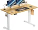 JHK Electric Standing Desk Height Adjustable 40x24 Inch Stand Up Sit Stand Computer Desk Workstation Ergonomic Work Table