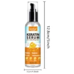 Goldoma thermal protector spray bottle with reflection on glossy surface