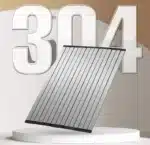 304 Stainless Steel Dish Drainer Roll Up Dish Drying Rack Shelf Folding Cutting Board Sink Washbasin Chopping Board Kitchen