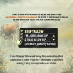 Whipped Beef Tallow and Honey Moisturizer for Skin Face Lips Body Lavender Scent – styled in a modern Soaps & Fragrance