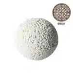 Planet Bowl Molecular Cuisine Creativity Imitation Volcano Stone Ball Place Round Smoke Cup Black Tableware – side view