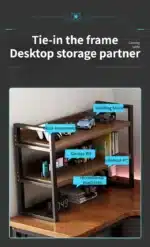 47 in Computer Desk with Drawer, Storage Cabinet Shelve, L Shape Home Office Reversible Study Table, Wood Executive Writing