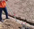 Manual Hand Plough/Plow Furrowing Plow Hand Pulling Plow Garden Tools Cultivator Agricultural Tilling Ditching Ridging