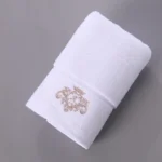 Face Towel for Women and Men, 100% Cotton, High Quality, 34*75 cm, Letter A