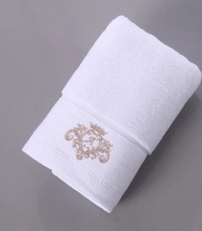 Face Towel for Women and Men, 100% Cotton, High Quality, 34*75 cm, Letter A