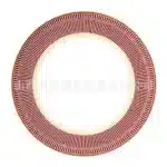 European Geometric Pattern Ceramic Dinner Plate Restaurant Hotel Tableware Bone China Dishes Steak Pasta Plate Kitchen
