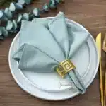 10pcs 40x40cm Cloth Napkins Washed Cotton Dinner Table Napkin Place Mats Tea Towel for Restaurant Home Wedding Party Decor