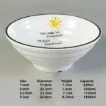 Melamine Noodle Bowl Household Plastic Tableware Restaurant Commercial Ramen Salad Bowl Thickened Not Easily Broken Soup