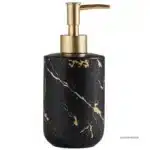 Marble Soap Dispenser Pump Bottle Ceramic Bathroom Accessory Set Home Couple Mouthwash Cup Soap Dish Washing Tools Luxury