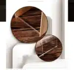 Wood Acrylic Pen Holder with Price Slot Stationery Storage Rack Brush Case Organizer Supermarket Display Stand Cosmetic