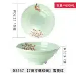 Melamine Bowl Japanese Style Noodle Soup Powder Imitation Porcelain Tableware