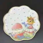 German Weibao Christmas tableware flat plate round cake mug teapot coffee cup soup salad – base detail