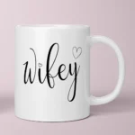 1Pcs Hubby/Wifey Mug Wedding Gift Couple's Accessories Coffee Cup Home Desktop Decoration Engagement Bride Groom Supplies Mr
