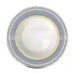 European Geometric Pattern Ceramic Dinner Plate Restaurant Hotel Tableware Bone China Dishes Steak Pasta Plate Kitchen